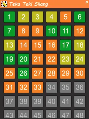 Teka Teki Silang 2020 android App screenshot 1